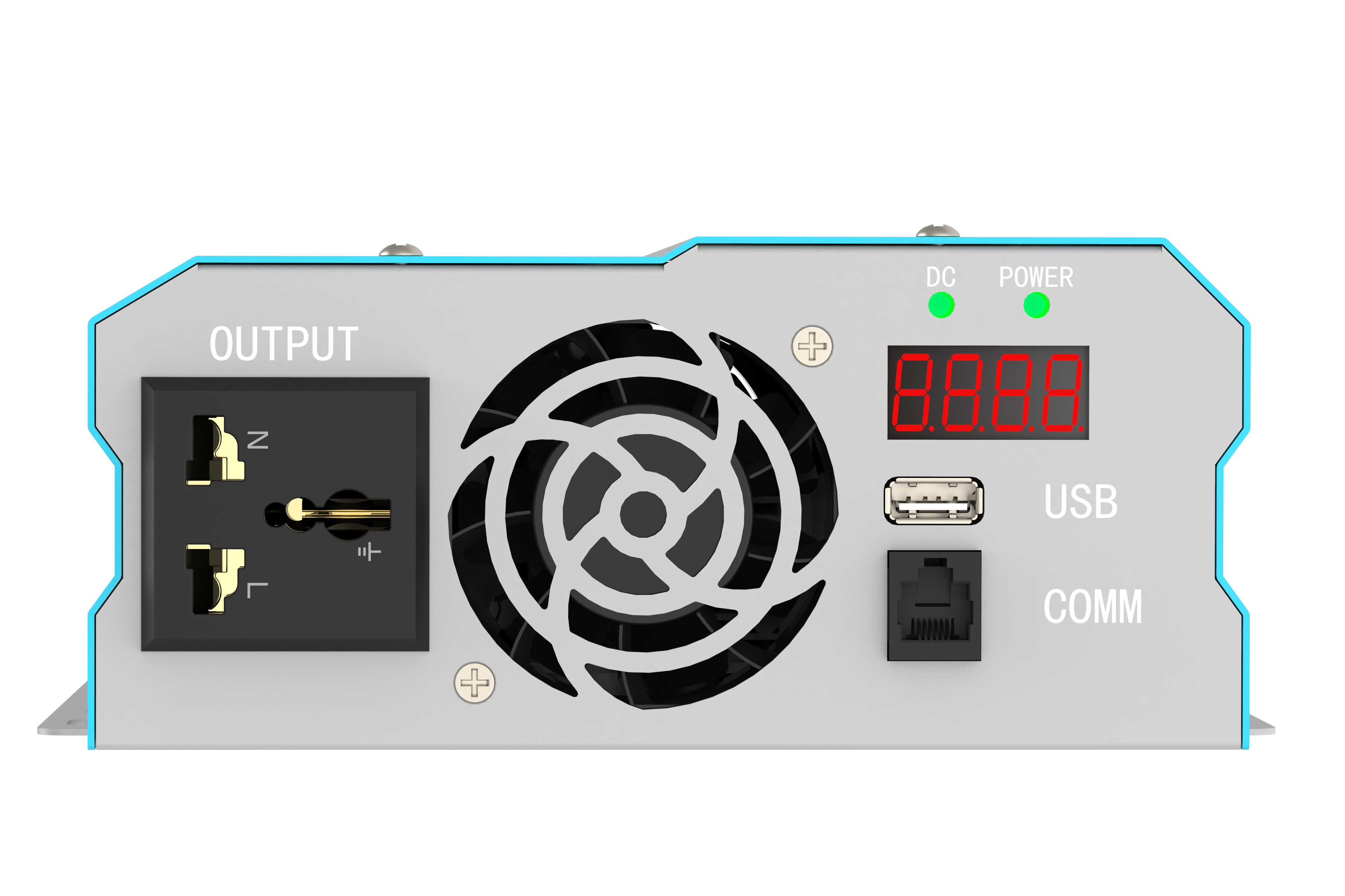SAK系列 300W 600W 1200W 2000W 正弦波离网新能源车载逆变器